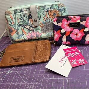 Wallet Trio, The Sak & Trina